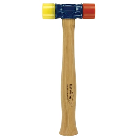 Estwing Estwing 12 oz Double-Face Soft Hammer Hickory Handle DFH12